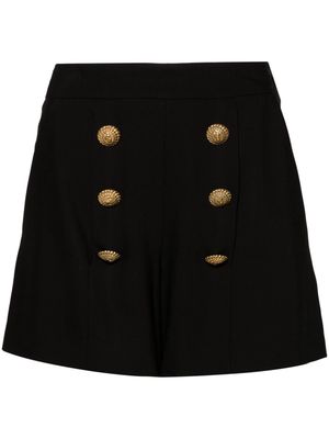 Balmain embossed-buttons tailored shorts - Black