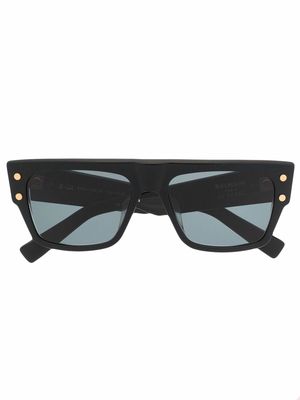 Balmain Eyewear B-III square-frame sunglasses - Black
