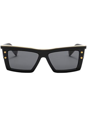 Balmain Eyewear B-VII square-frame sunglasses - Black