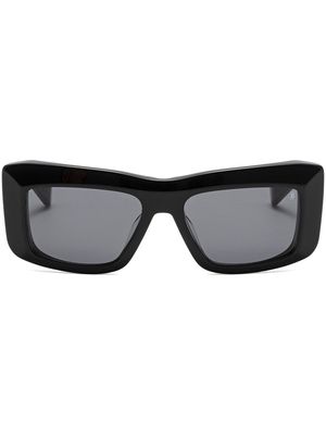 Balmain Eyewear Envie rectangle-frame sunglasses - Black