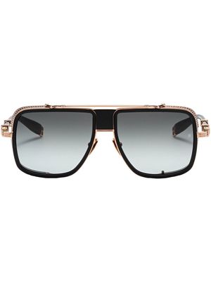 Balmain Eyewear O.R. pilot-frame sunglasses - Black
