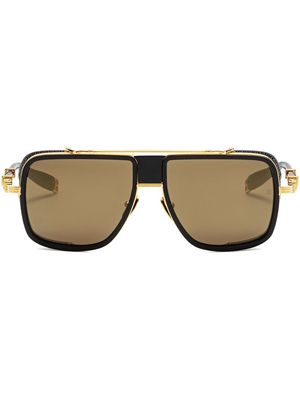 Balmain Eyewear O.R. pilot-frame sunglasses - Gold