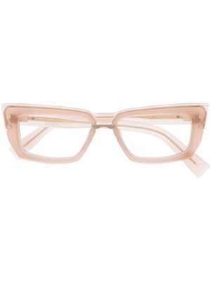 Balmain Eyewear square-frame glasses - Neutrals
