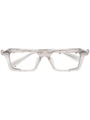 Balmain Eyewear transparent square-frame glasses - Grey