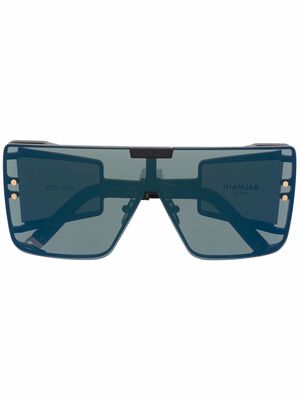 Balmain Eyewear Wonder Boy pilot-frame sunglasses - Black