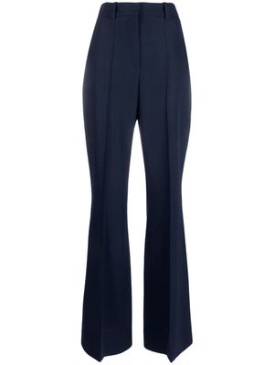 Balmain flared tailored trousers - Blue