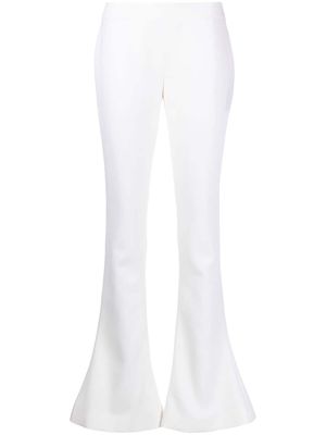 Balmain flared tailored trousers - White