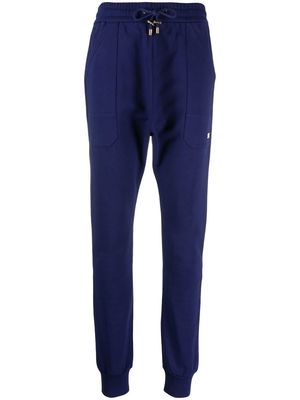 Balmain four-pocket jogger-style trousers - Blue