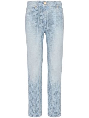 Balmain high-rise jeans - Blue