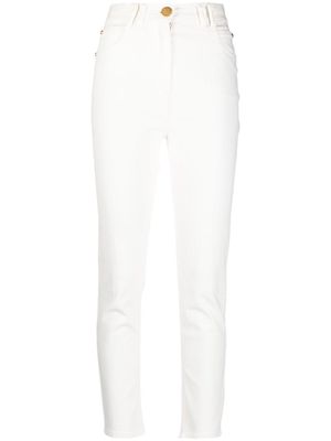 Balmain high-rise skinny jeans - White