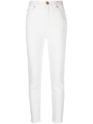 Balmain high-rise tapered jeans - White
