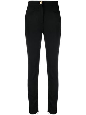 Balmain high-waist skinny trousers - Black