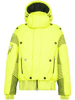 Balmain hooded padded jacket - Green