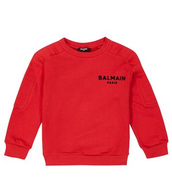 Balmain Kids Cotton jersey sweatshirt