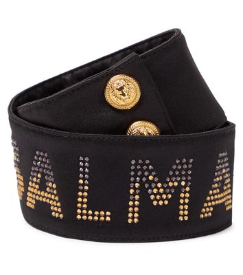 Balmain Kids Embellished belt