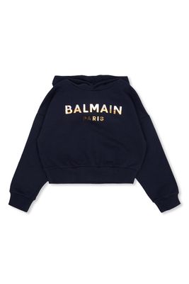 Balmain Kids Logo Hoodie