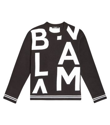 Balmain Kids Logo sweater
