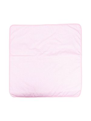 Balmain Kids monogram-pattern sleeping bag - Pink