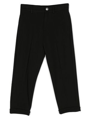 Balmain Kids straight-leg suit trousers - Black