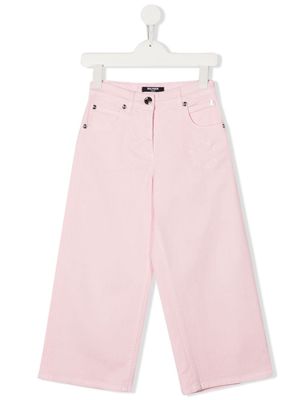 Balmain Kids straight-leg trousers - Pink