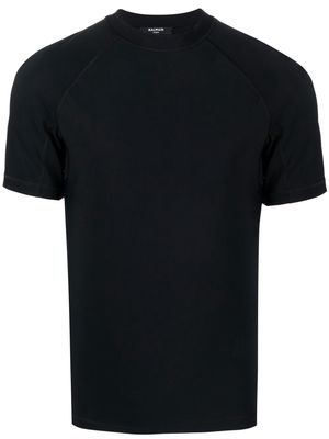 Balmain logo crew-neck T-shirt - Black