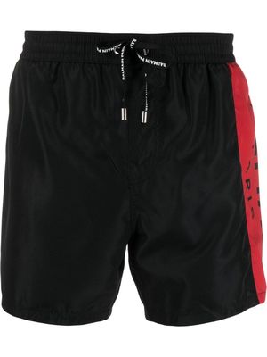 Balmain logo-print drawstring shorts - Black