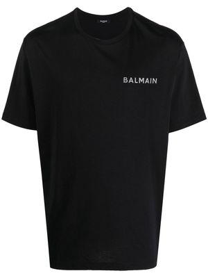 Balmain logo-printed T-shirt - Black