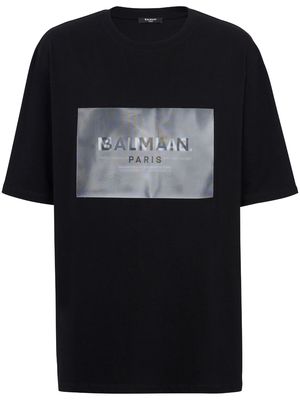 Balmain Main Lab Holographic T-Shirt - Black