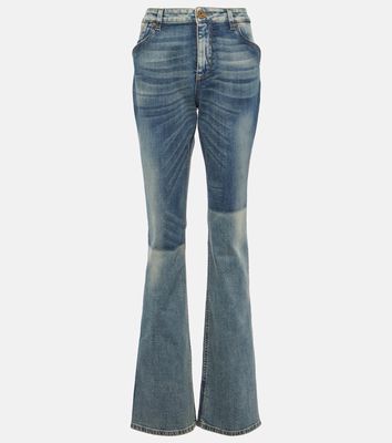 Balmain Mid-rise bootcut jeans