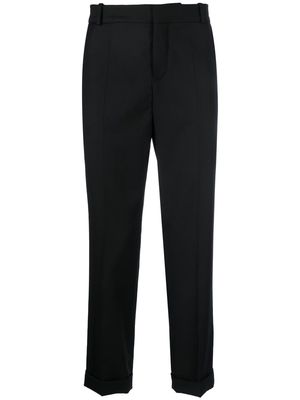 Balmain mid-rise cropped trousers - Black