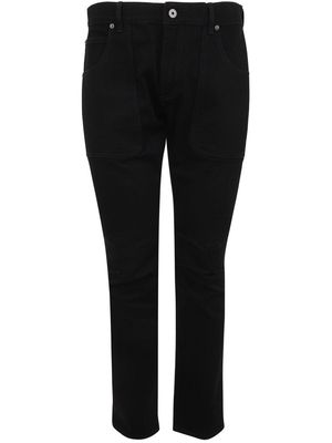 Balmain Mid Rise Seam Detailed Jeans