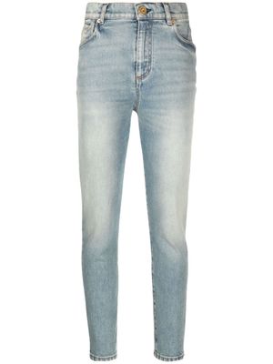 Balmain mid-rise skinny jeans - Blue