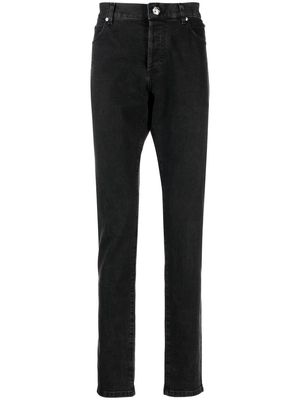 Balmain mid-rise straight-leg jeans - Black