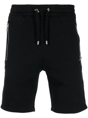Balmain one-tone cotton deck shorts - Black