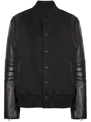 Balmain panelled bomber jacket - Black