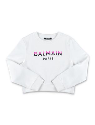 Balmain Paris Two-tone Sweatshirt