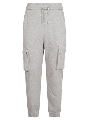 Balmain Print Cargo Sweatpants