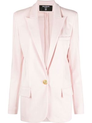 Balmain single-breasted blazer - Pink