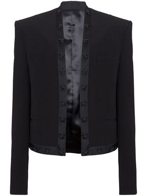 Balmain Spencer star-embroidered jacket - Black