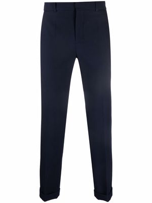 Balmain staright-leg tailored trousers - Blue