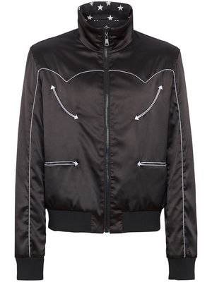 Balmain Stars reversible bomber jacket - Black