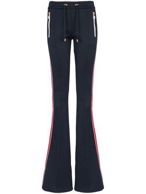 Balmain stripe-detail flared trousers - SJV