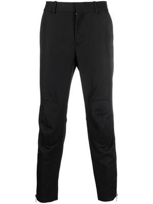 Balmain tailored cropped wool trousers - Black
