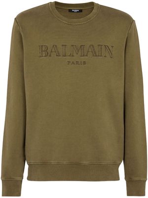 Balmain Vintage Balmain cotton sweatshirt - Green