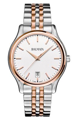 BALMAIN WATCHES Beleganza Gent Two-Tone Bracelet Watch