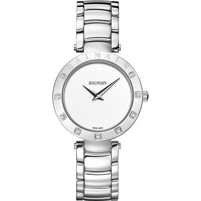 BALMAIN WATCHES Bijou Diamond Bracelet Watch, 33mm in Silver/white 