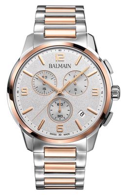 BALMAIN WATCHES Madrigal Chronograph Two-Tone Bracelet Watch