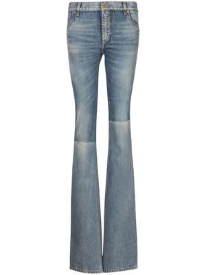 Balmain Western bootcut jeans - Blue