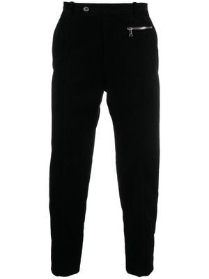 Balmain zip-pocket straight trousers - Black