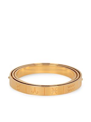 Balmain Zodiac-engraved bracelet - Gold